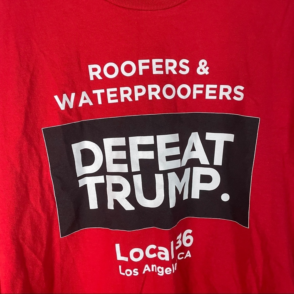 Defeat Trump Shirt Size Large - Picture 2 of 7